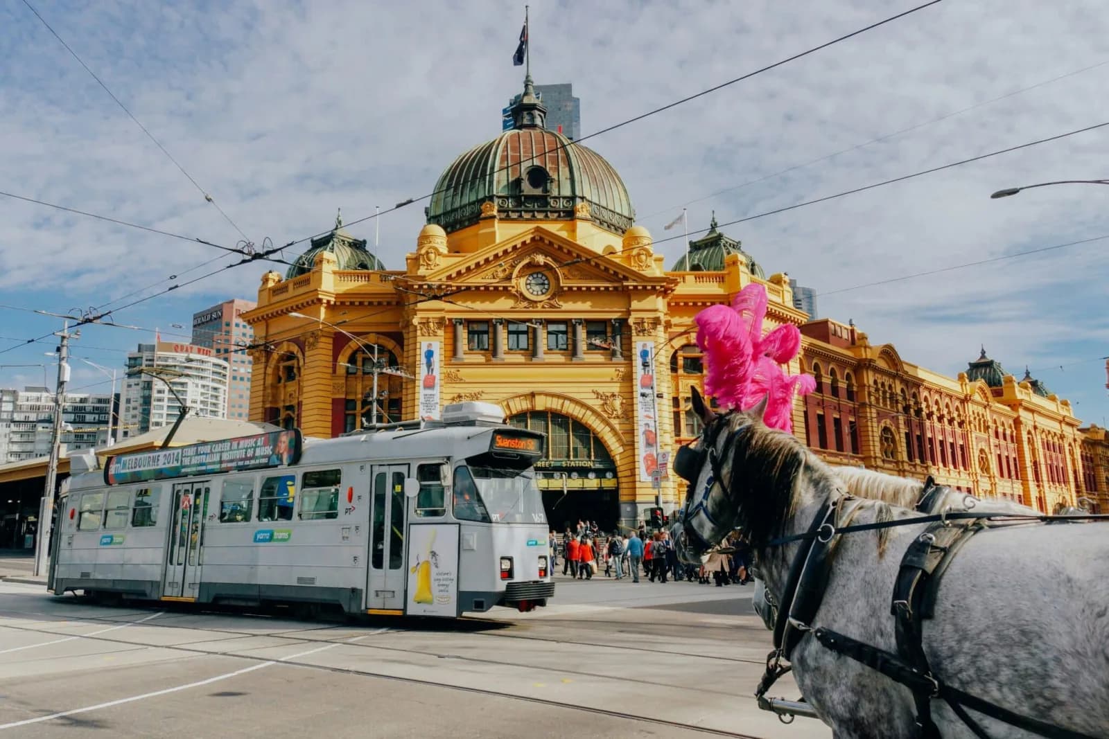 Melbourne city skyline